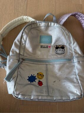 STATE Bags Kane Metallic light blue